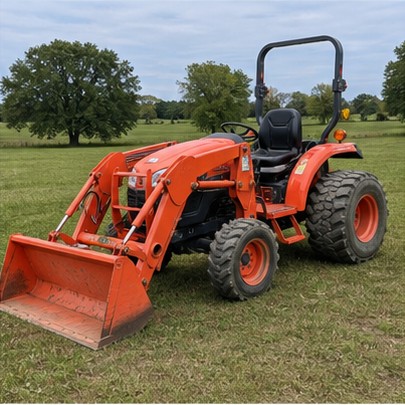 Used compact farm tractor