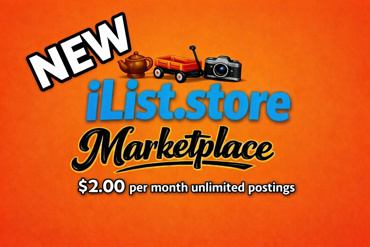 ilist.store promotional graphic
